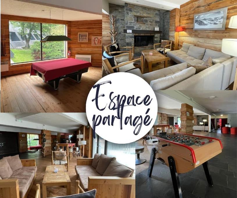 T2 Classe 3 Etoiles Coeur De Village Et Piscine Ext Saint-Lary-Soulan Exterior photo
